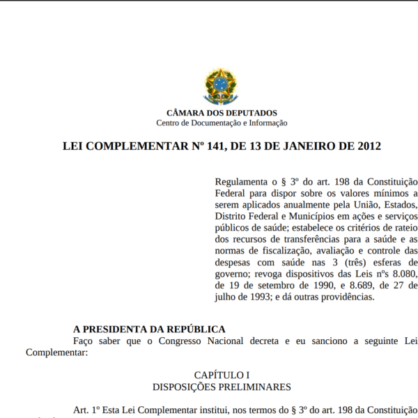 Lei Complementar 141