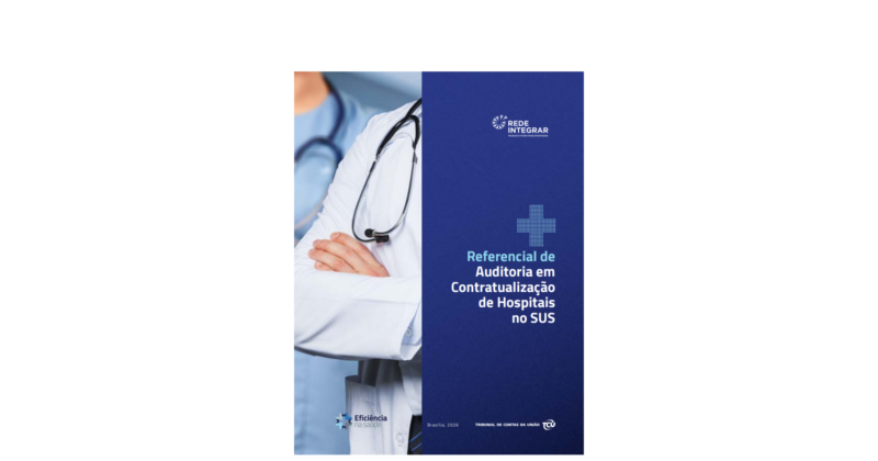 Capa Referencial de Auditoria em Contratualização de Hospitais no SUS