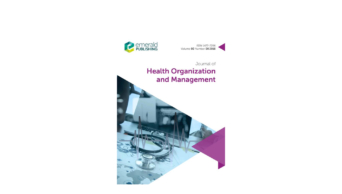 Capa de Journal of Health Organization and Management